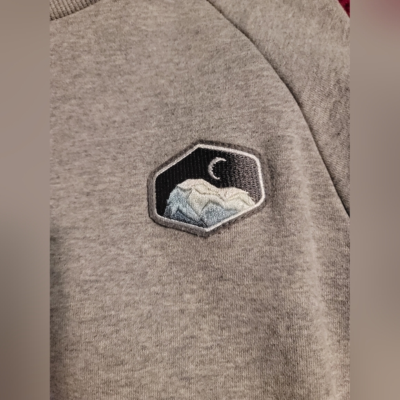 Zyia Mountain patch crew neck sweatshirt - Picture 2 of 4